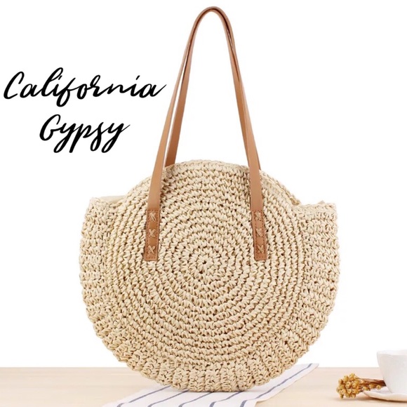 CALIFORINA GYPSY Handbags - Woven Raffia Bag
